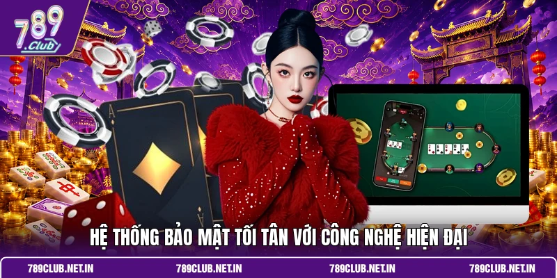 Hệ thống bảo mật tối tân với công nghệ hiện đại